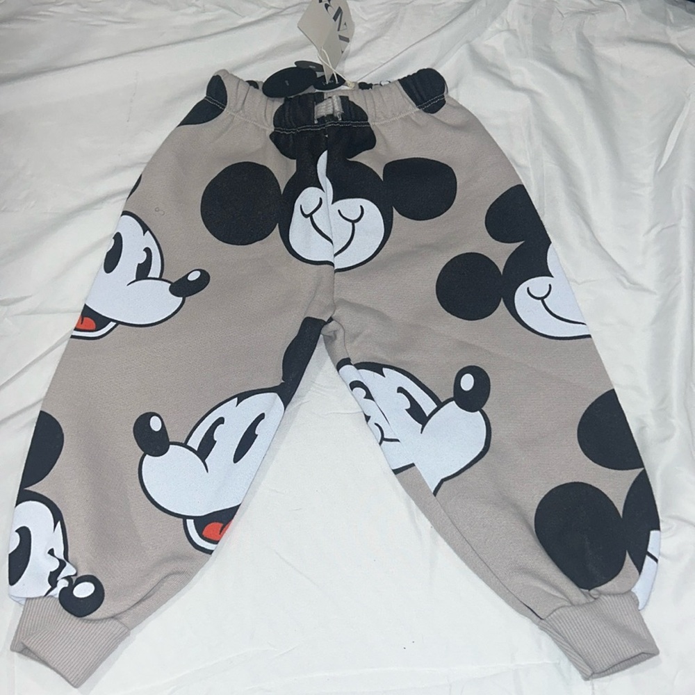 Zara Disney Mickey Joggers